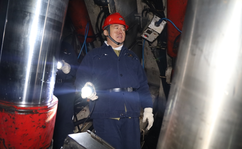 韩福生在兴安矿调研检查时强调 突出安全管理重点工...