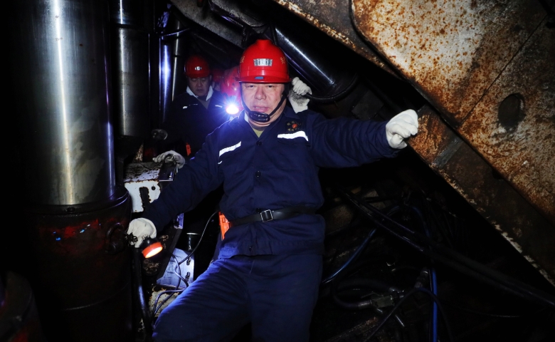 张秉德到峻德矿调研检查工作